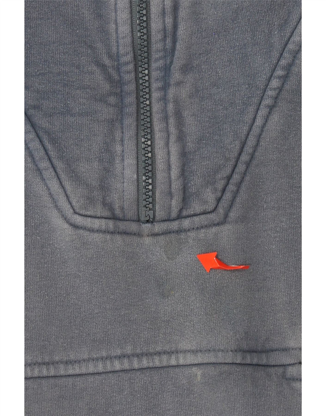 Ανδρικό φούτερ με φερμουάρ WEIRD FISH, Μπλε βαμβακερό