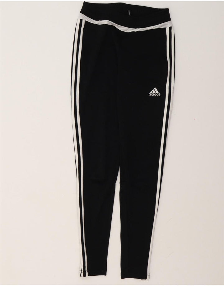 Γυναικεία κολάν Climacool ADIDAS UK 4/6 XS Μαύρο Πολυεστέρας