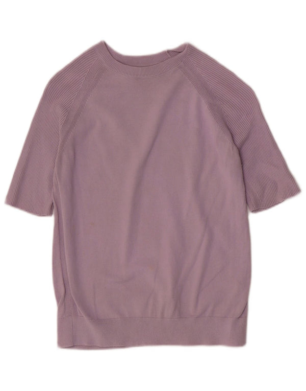 Marks & Spencer Γυναικείο πουλόβερ με λαιμόκαυστο UK 10 Small Purple