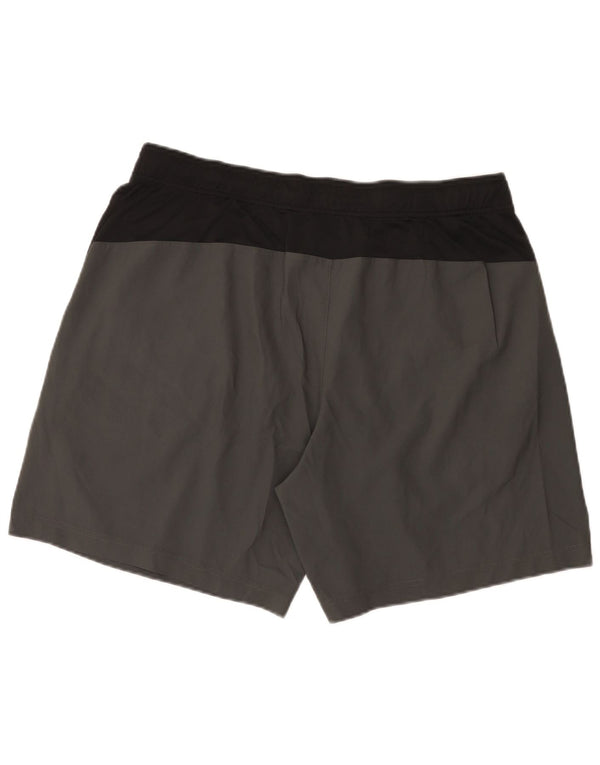 Το ανδρικό αθλητικό σορτς North Face XL Grey Colourblock Polyester