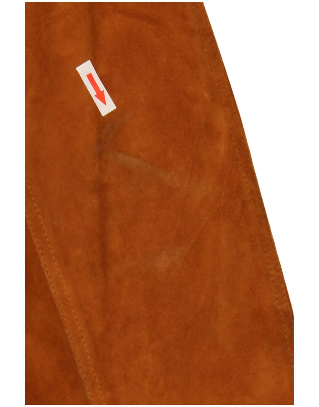 Vintage Ανδρικό Suede Bomber Jacket IT 50 Large Brown