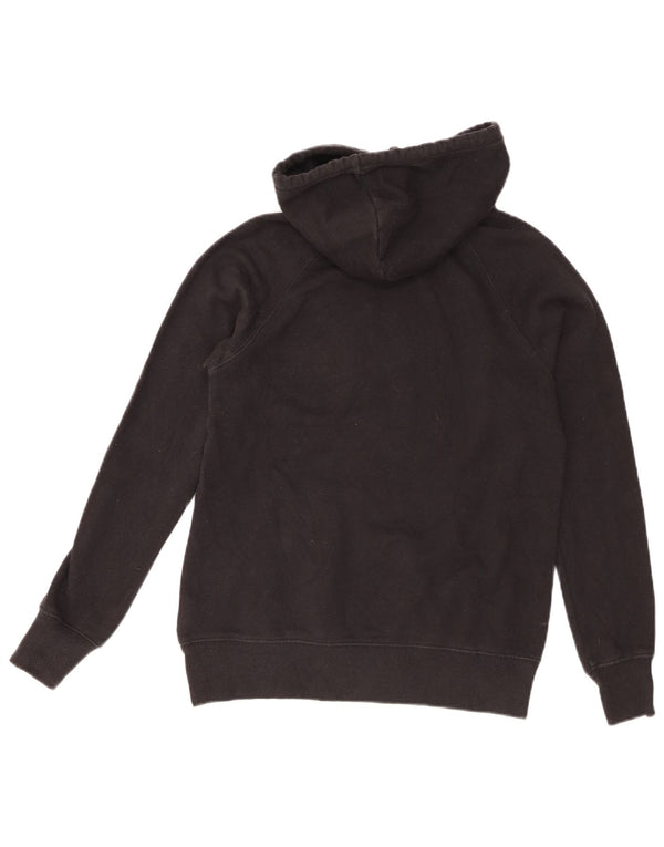 The North Face Γυναικείο Γραφικό Hoodie Jumper UK 6 XS Μαύρο βαμβακερό
