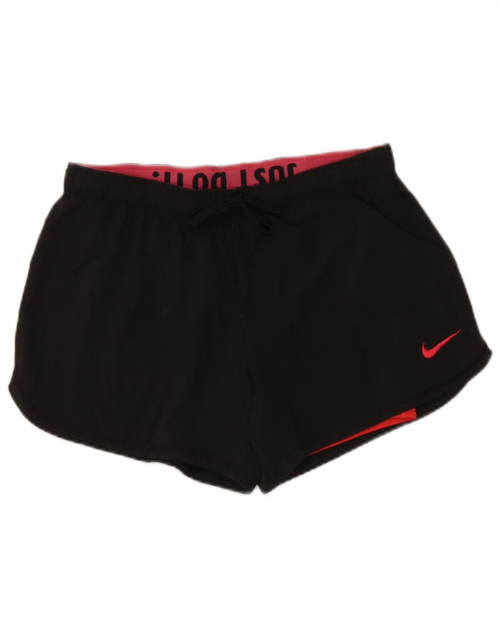 Γυναικεία NIKE Dri Fit Skort UK 10 Small Black Polyester