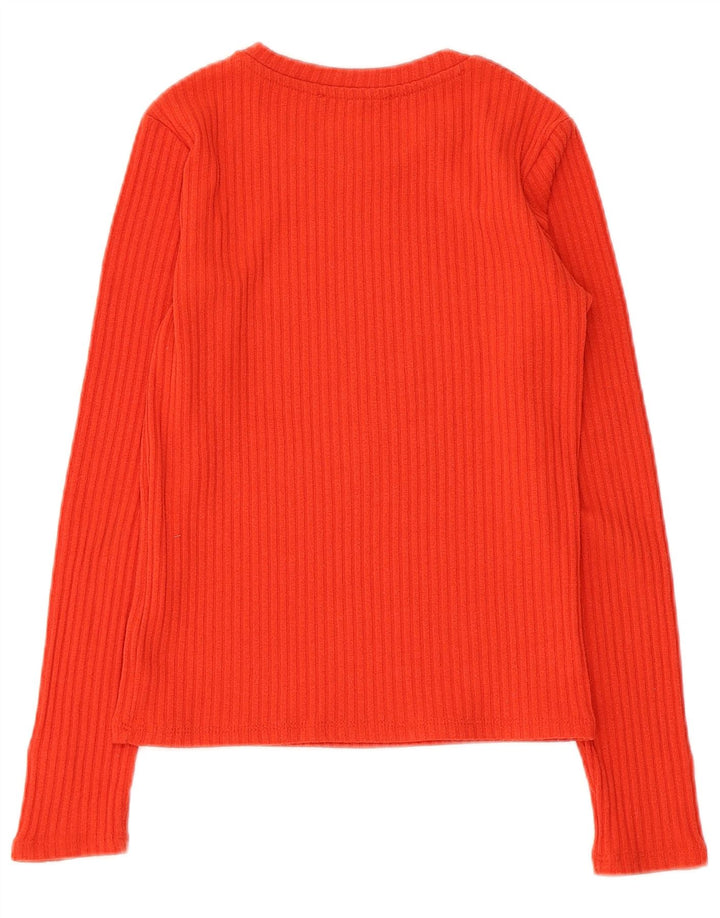Zara Γυναικείο τοπ μακρυμάνικο UK 8 Small Red