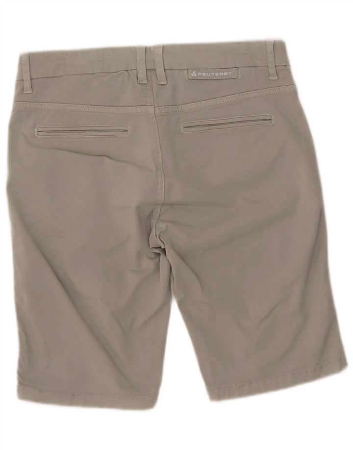 Ανδρικό σορτς Chino PEUTEREY IT 48 Medium W32 Γκρι βαμβακερό