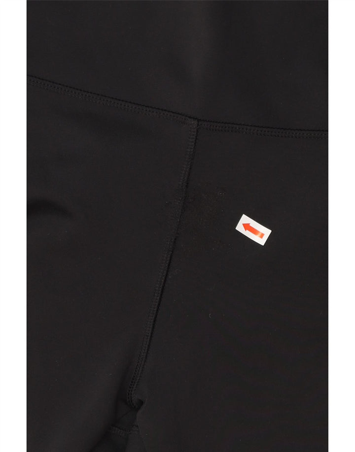 Γυναικεία κολάν ADIDAS Climalite UK 12/14 Medium Black Polyester