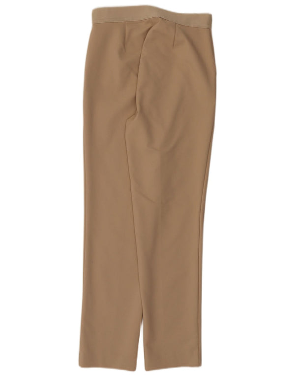 Marks & Spencer Γυναικείο κωνικό casual παντελόνι UK 8 Small W28 L27 Beige