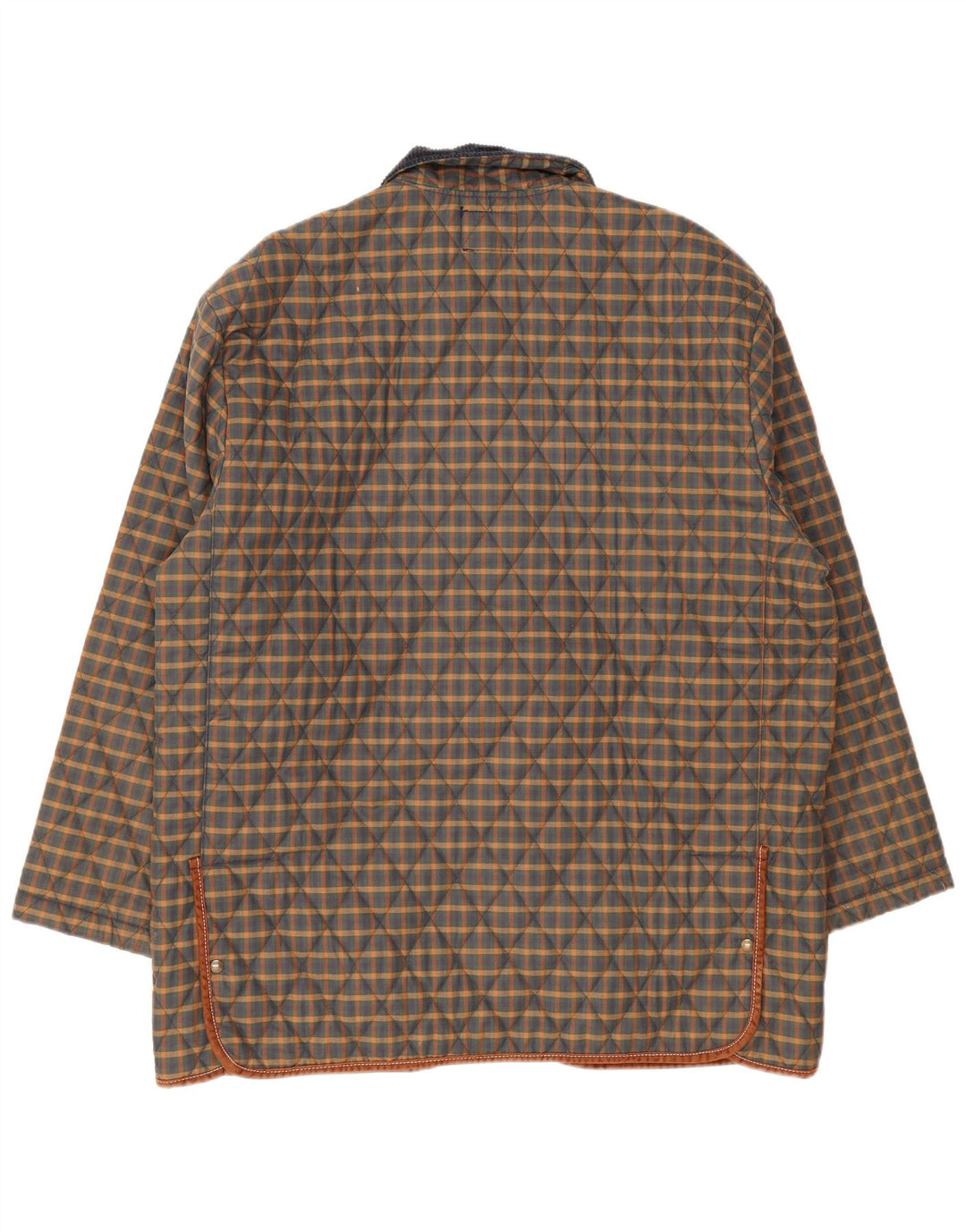 Ανδρικό καπιτονέ μπουφάν Derby Saddlery UK 42 XL Πολύχρωμο Check Polyester