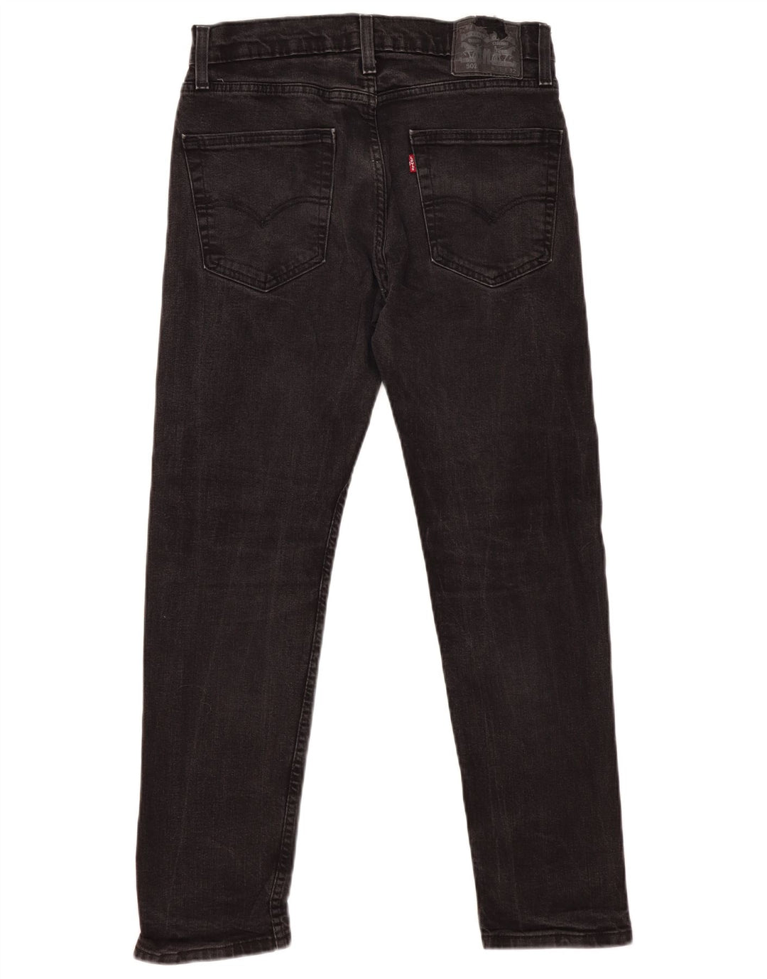 Levi's Mens 502 Straight Jeans W31 L29 Γκρι βαμβακερό