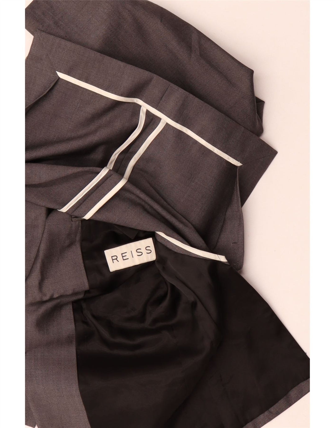 Reiss Ανδρικό σακάκι σακάκι με 2 κουμπιά UK 38 Medium Grey Wool