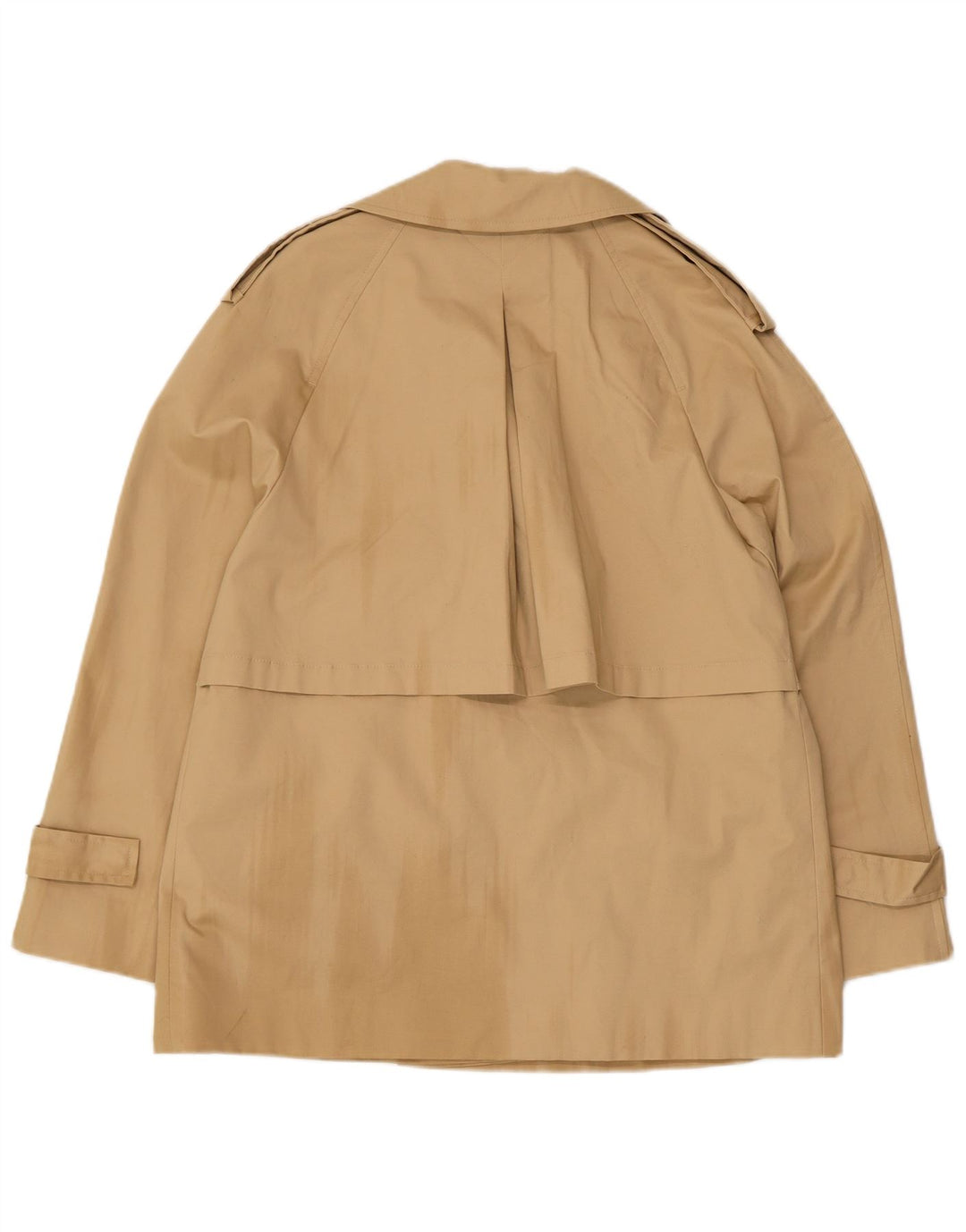 Marks & Spencer Ανδρική καμπαρντίνα UK 10 Small Beige Cotton