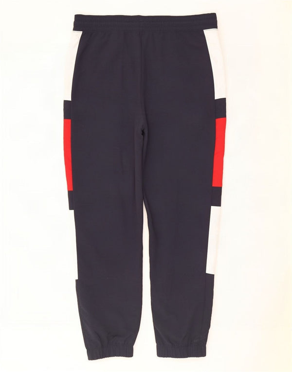 Champion Mens Tracksuit Trousers Joggers Large Navy Blue Colourblock
