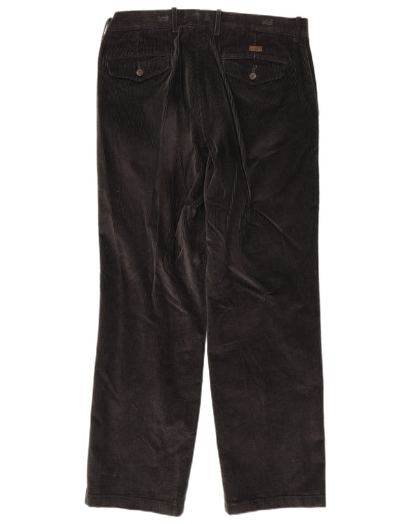 Ανδρικό παντελόνι Marks & Spencer Blue Harbour Straight Corduroy W34 L31 Grey