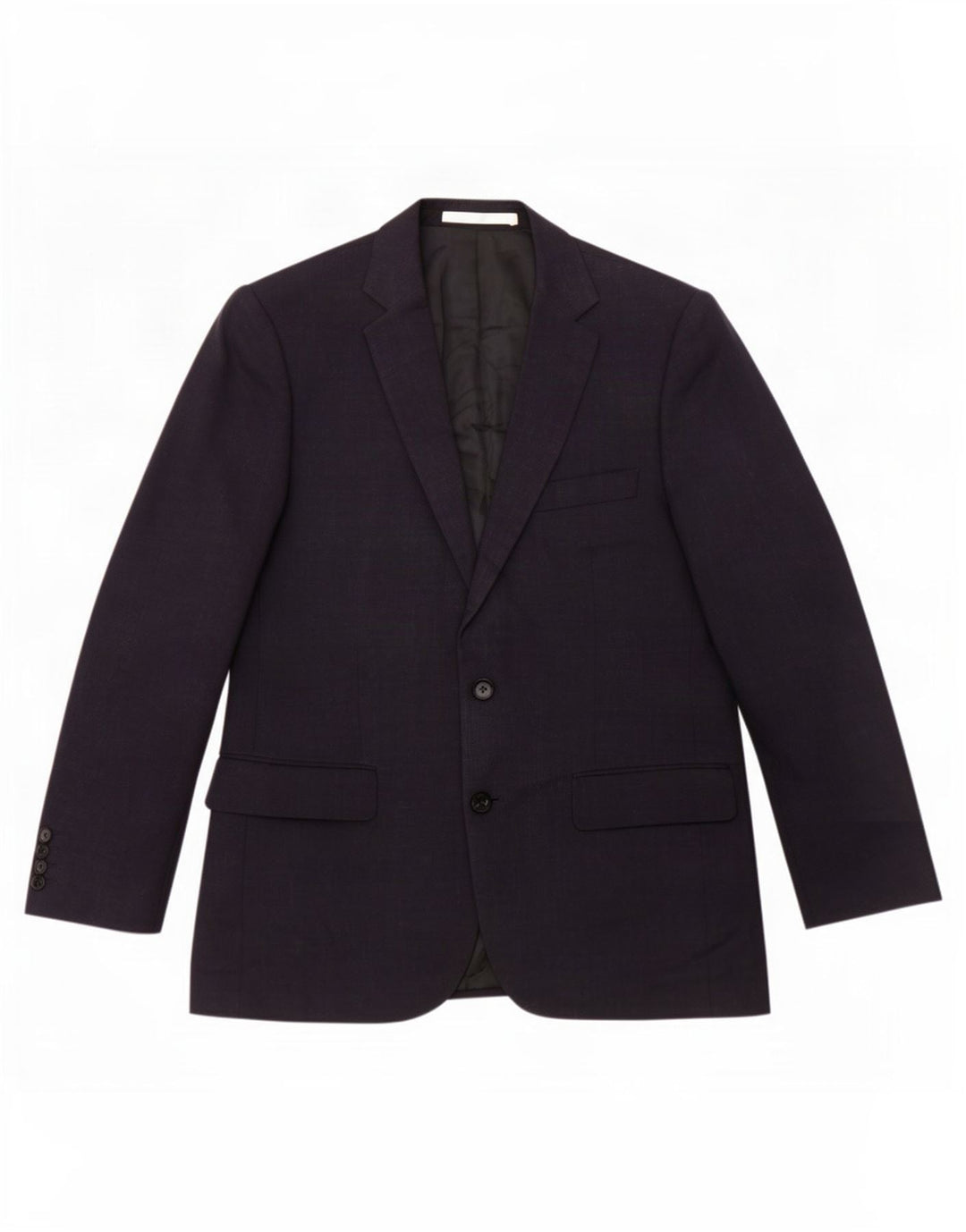 Marks & Spencer Ανδρικό μπλέιζερ με 2 κουμπιά μπουφάν UK 40 Medium Navy Blue Wool