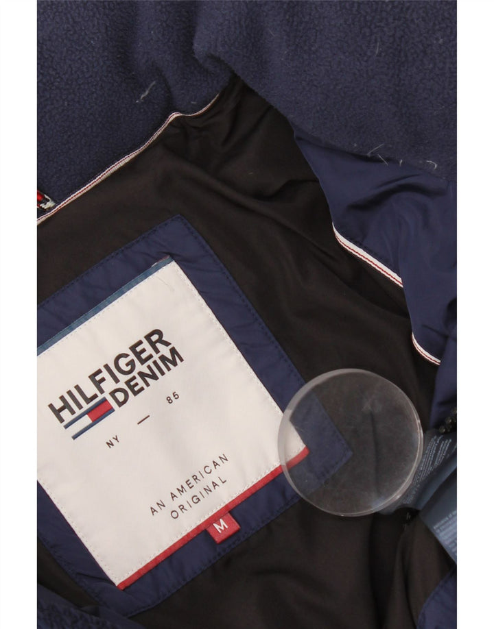 Tommy Hilfiger Ανδρικό μπουφάν με επένδυση UK 38 Medium Navy Blue Nylon