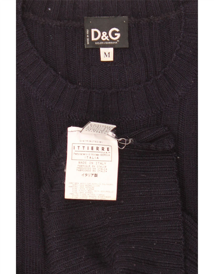 Ανδρικό πουλόβερ Dolce & Gabbana Ittierre Crew Neck Jumper Medium Navy Blue