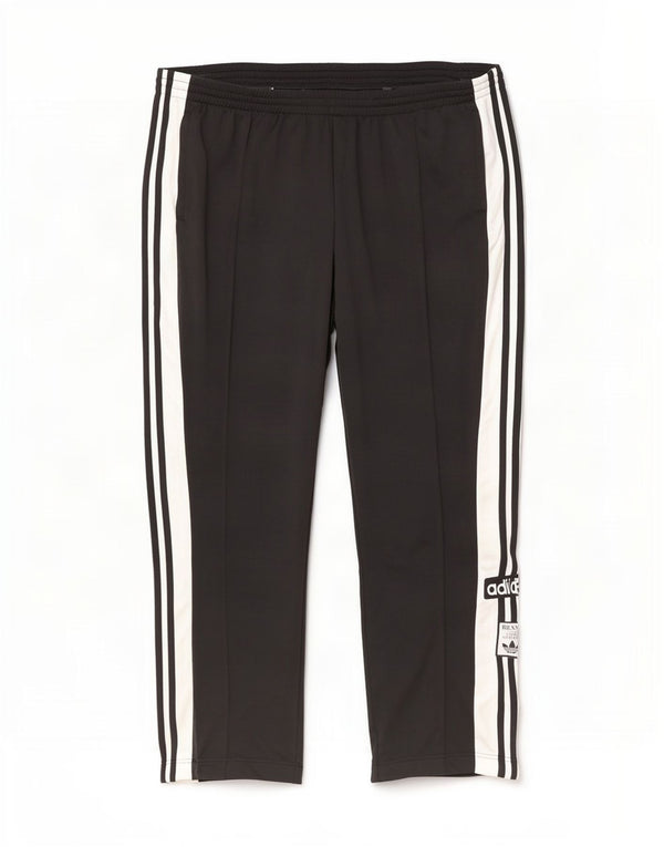 Γυναικεία αθλητική φόρμα γραφικών Adidas UK 32/34 4XL Black Colourblock