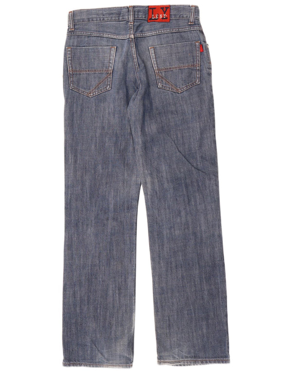 Vintage Boys Straight Jeans 13-14 Years W30 L31 Blue Cotton