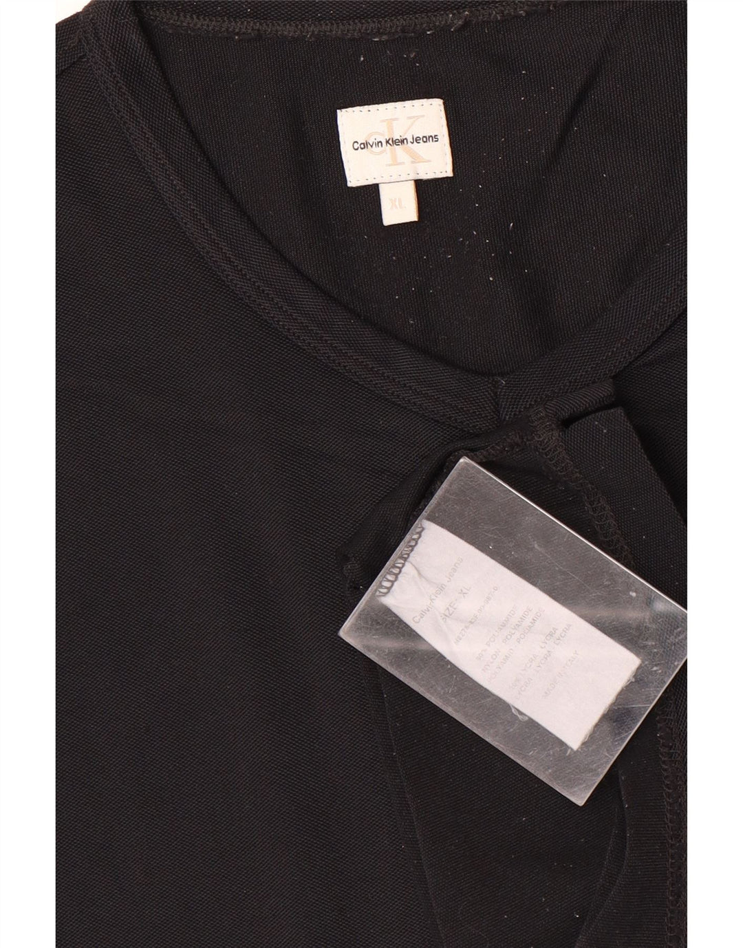 Calvin Klein Jeans Ανδρικό T-Shirt Top XL Black Polyamide