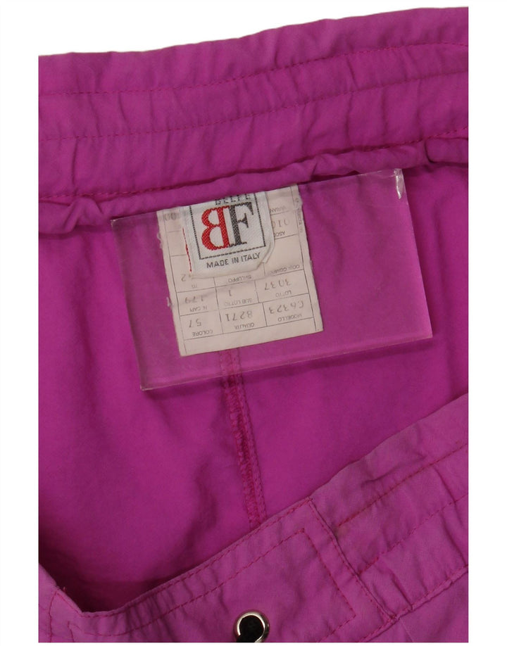 Γυναικεία γραφικά σορτς κολύμβησης Belfe & Belfe IT 42 Medium Pink Nylon