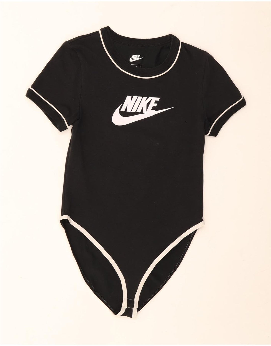 Γυναικείο γραφικό κορμάκι Nike UK 12 μεσαίο μαύρο βαμβακερό
