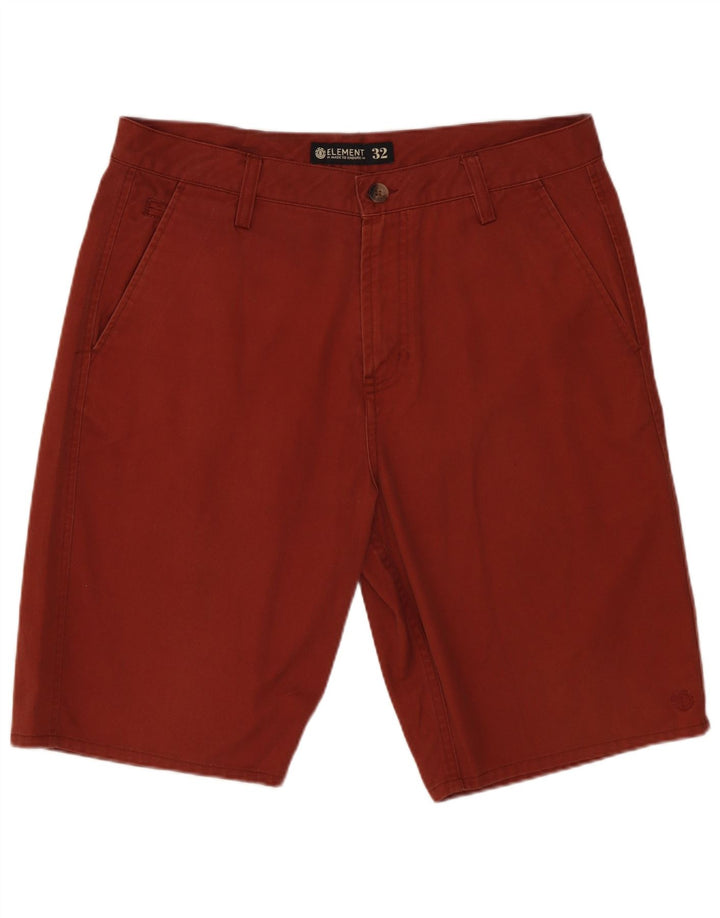 Element Ανδρικό σορτς Chino W32 Μεσαίο καφέ Πολυεστέρας