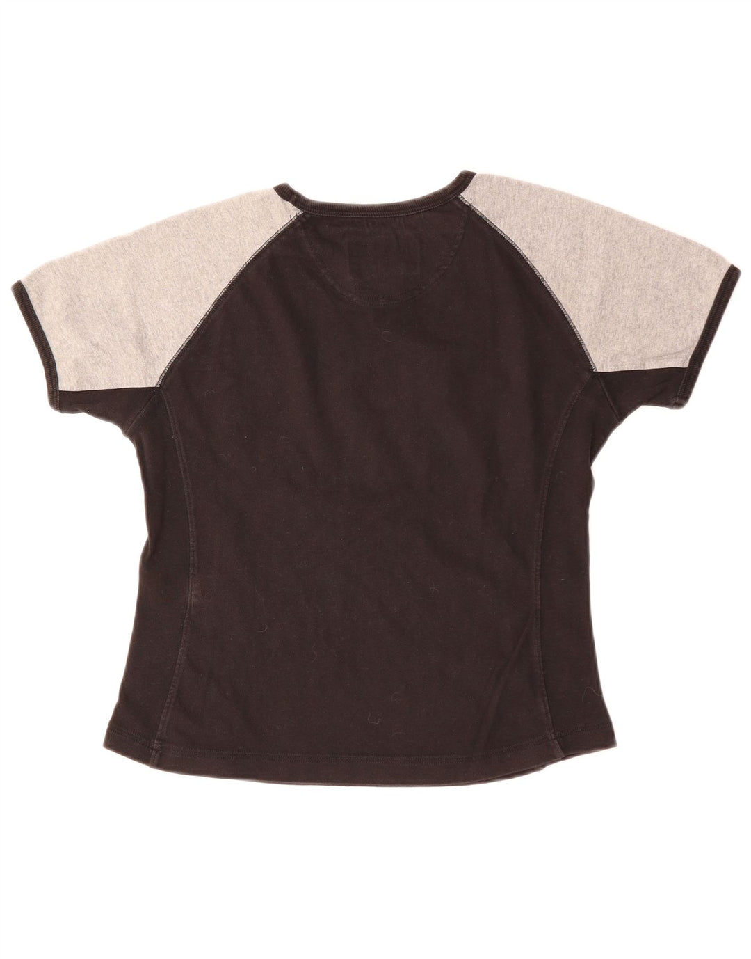 CHAMPION Γυναικεία Heritage Classics Graphic T-shirt Top UK 12 Medium Black