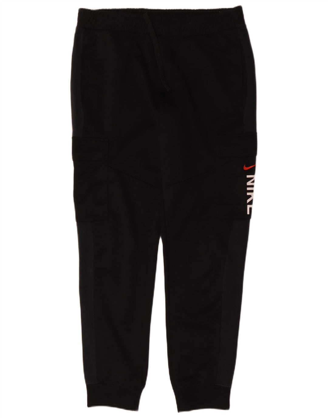 Ανδρικές φόρμες Nike Graphic Cargo Παντελόνια Joggers Μεσαίο μαύρο βαμβακερό