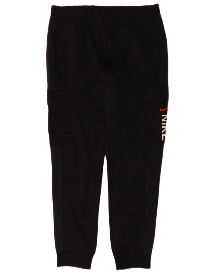 Ανδρικές φόρμες Nike Graphic Cargo Παντελόνια Joggers Μεσαίο μαύρο βαμβακερό