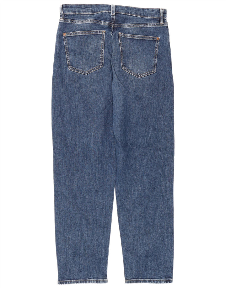 Marks & Spencer γυναικείο κανονικό ψηλόμεσο τζιν UK 12 Medium W30 L29 Blue