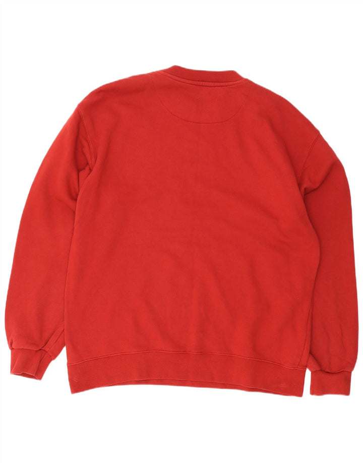 BEN SHERMAN Ανδρικό Φούτερ Jumper 2XL Κόκκινο βαμβακερό