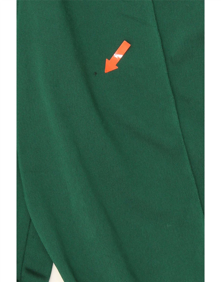 Γυναικεία αθλητική φόρμα Adidas Παντελόνι UK 14 Medium Green Colourblock Polyester