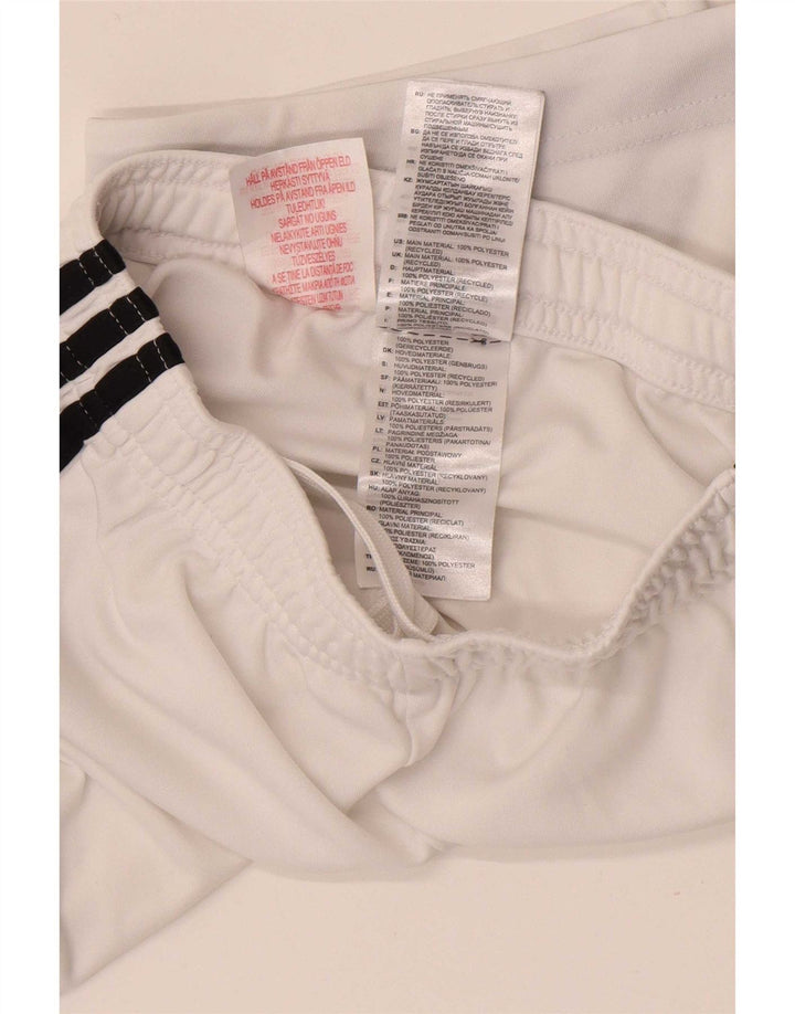Adidas Boys Juventus Sport σορτς 7-8 ετών λευκό πολυεστέρα