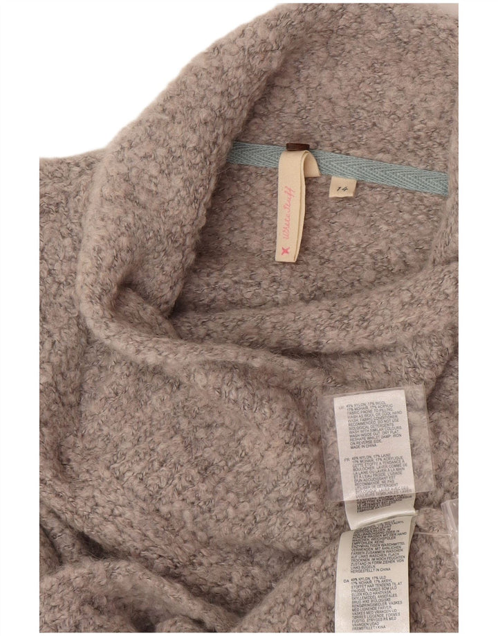 White Stuff Γυναικείο πουλόβερ UK 14 Large Grey Nylon