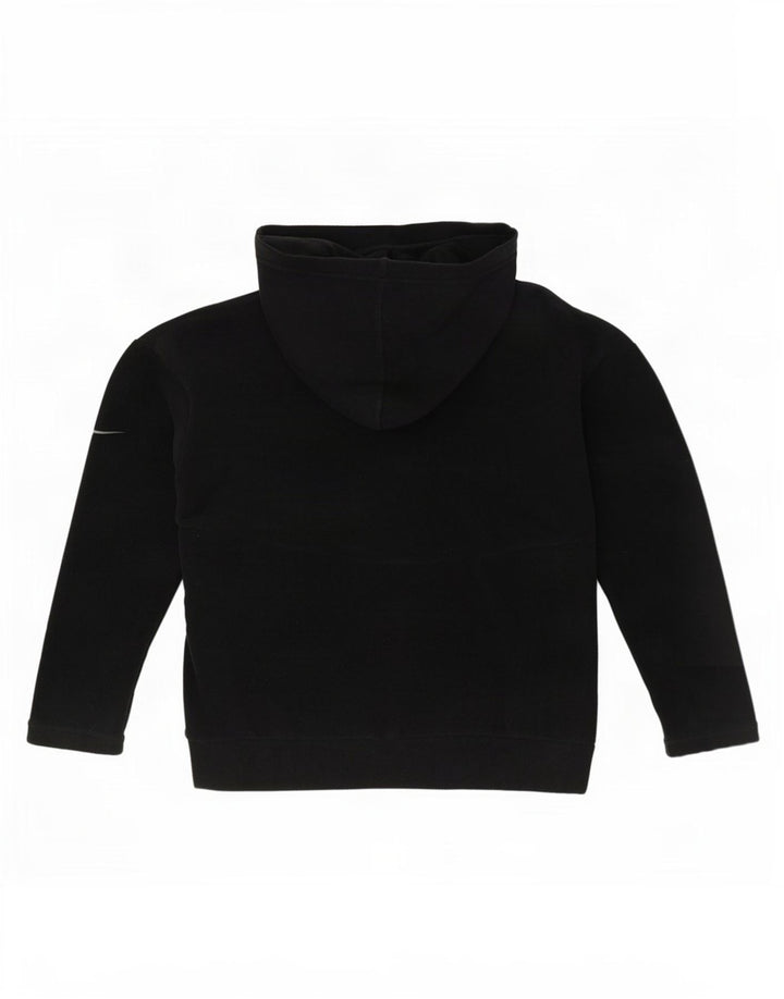 Nike γυναικεία κουκούλα μεγάλου μεγέθους Fleece Jumper UK 10 Small Black Polyester