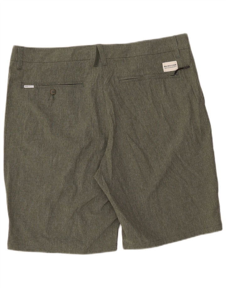 QUIKSILVER Ανδρικό σορτς Chino W36 Μεγάλο Χακί Πολυεστέρας