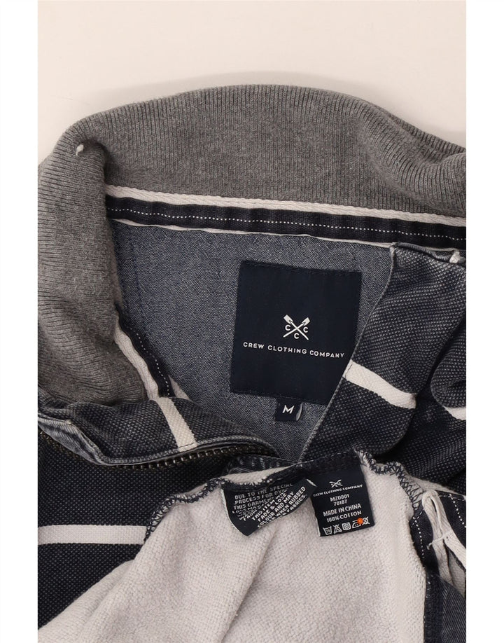 ΕΝΔΥΜΑΤΑ ΠΛΗΡΩΜΑΤΟΣ Ανδρική φούτερ με φερμουάρ πουκάμισο με μεσαίο μπλε ναυτικό ριγέ