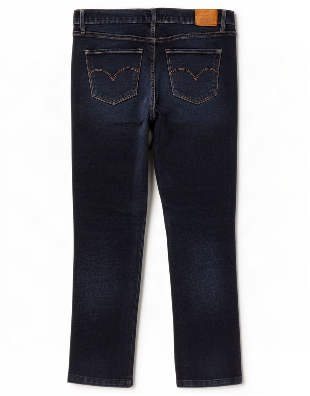 Levi's Womens Slim Cropped Jeans W31 L26 Navy Blue Cotton