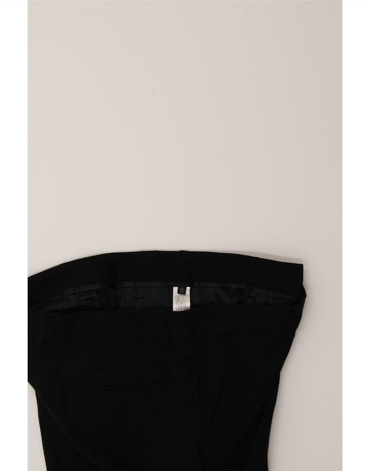 MASSIMO DUTTI Womens Bootcut Chino Trousers EU 42 Large W32 L32 Black Vintage Massimo Dutti and Second-Hand Massimo Dutti from Messina Hembry 