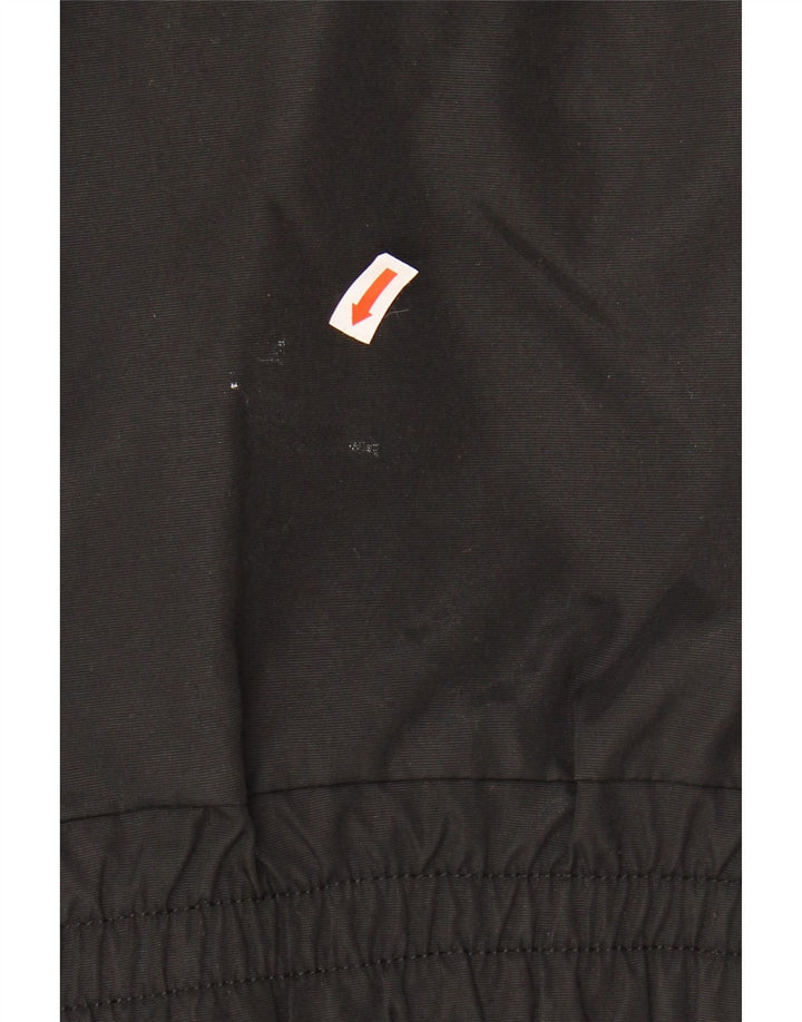 BLAUER Mens Military Jacket UK 40 Large Black Polyamide