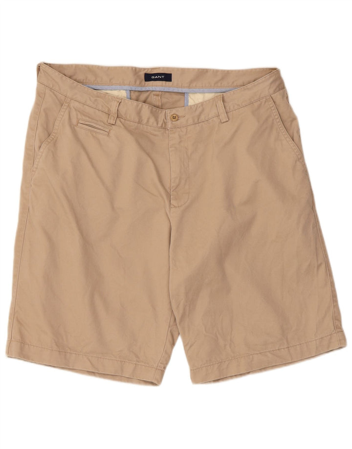 Ανδρικό σορτς Chino Gant W38 XL Μπεζ βαμβακερό