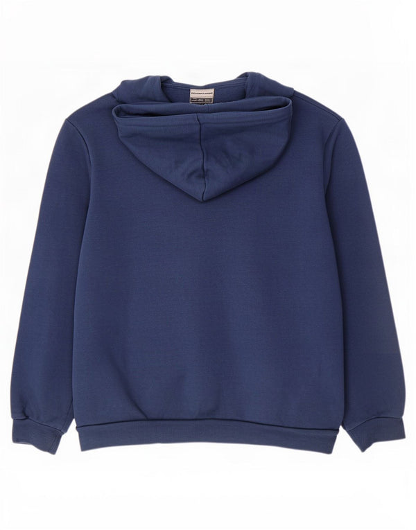 Ανδρικό γραφικό κουκούλα Puma 3XL, μπλε βαμβακερό