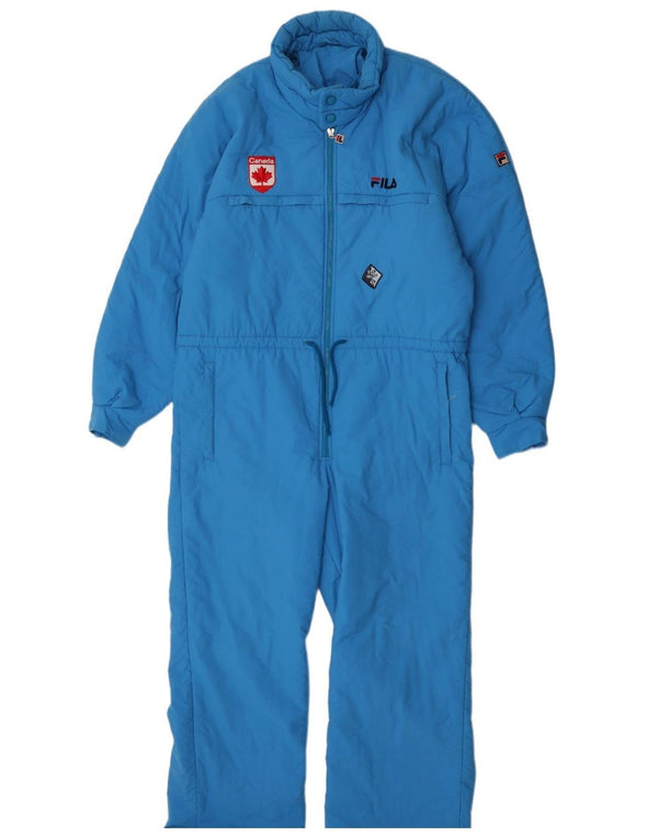 Ανδρική φόρμα σκι με κουκούλα Fila IT 54 Large Blue Polyamide