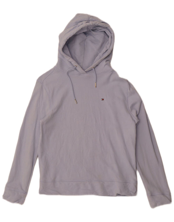 Tommy Hilfiger Γυναικείο Hoodie Jumper UK 6 XS Blue Cotton