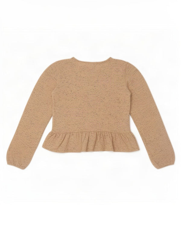 Ζακέτα Zara Girls 13-14 Years Beige Flecked Polyester