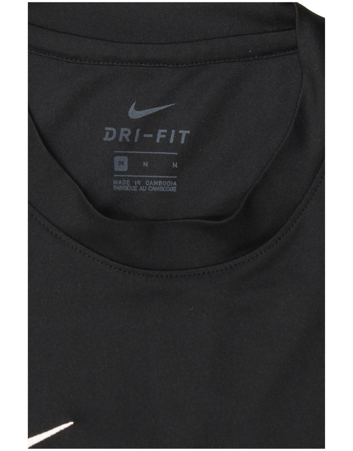 Ανδρικό μπλουζάκι NIKE Dri Fit Τοπ μεσαίο μαύρο