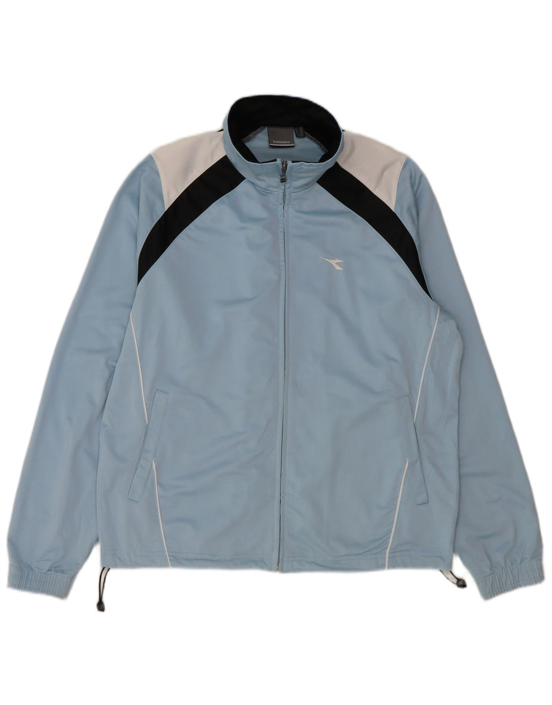 Ανδρική φόρμα DIADORA Top Jacket UK 38 Medium Blue Colorblock Polyester