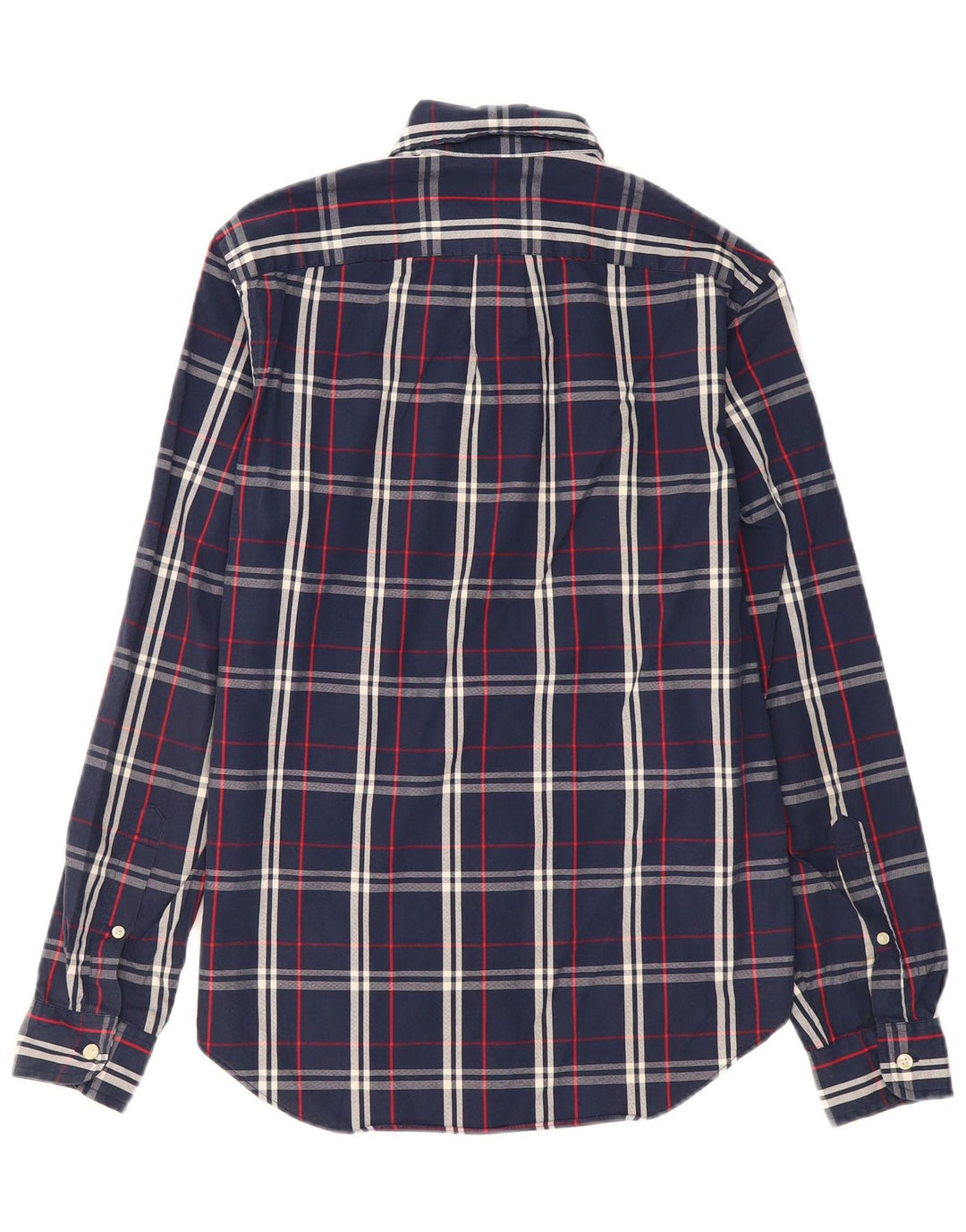 J. Crew Ανδρικό καρό πουκάμισο XS Navy Blue Check Cotton