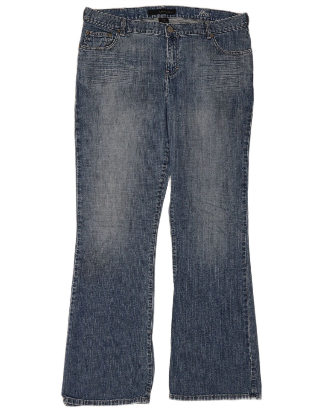 CALVIN KLEIN Γυναικείο τζιν US 16 XL W36 L32 Μπλε βαμβακερό