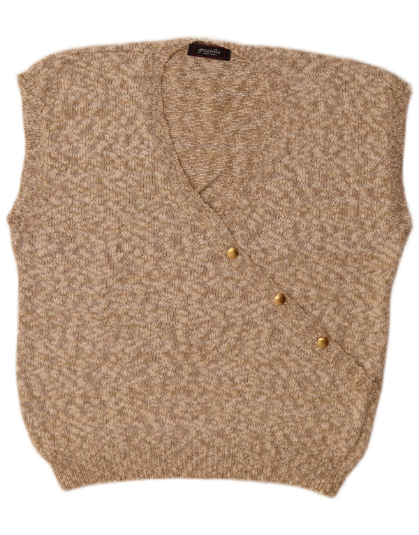 Γυναικείο γιλέκο Graziella Tank Top EU 38 Medium Beige Flecked Cotton